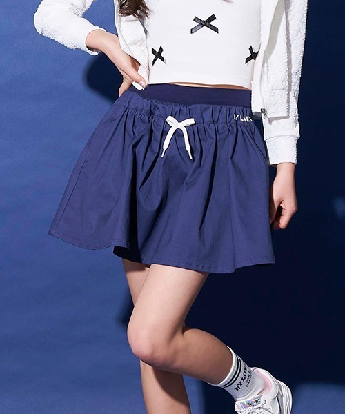 by LOVEiT(バイラビット)の「インパンつきミニスカパン(スカート・キッズ・ネイビー/ブラウン/オフホワイト・130cm/120cm/150cm/140cm/160cm)」の8枚目の写真