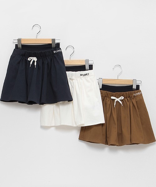by LOVEiT(バイラビット)の「インパンつきミニスカパン(スカート・キッズ・ネイビー/ブラウン/オフホワイト・130cm/120cm/150cm/140cm/160cm)」の15枚目の写真