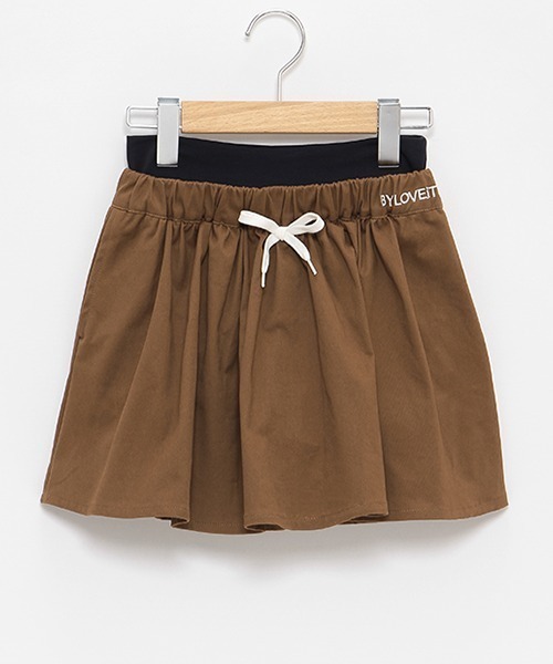 by LOVEiT(バイラビット)の「インパンつきミニスカパン(スカート・キッズ・ネイビー/ブラウン/オフホワイト・130cm/120cm/150cm/140cm/160cm)」の18枚目の写真
