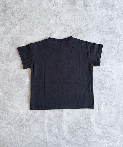WILD THINGS(ワイルドシングス)の「【WILD THINGS】別注プリントTee(90~150cm)(Tシャツ/カットソー・キッズ・パープル/ブラック/オフホワイト・90/100/110/120/130/140/150)」の5枚目の写真
