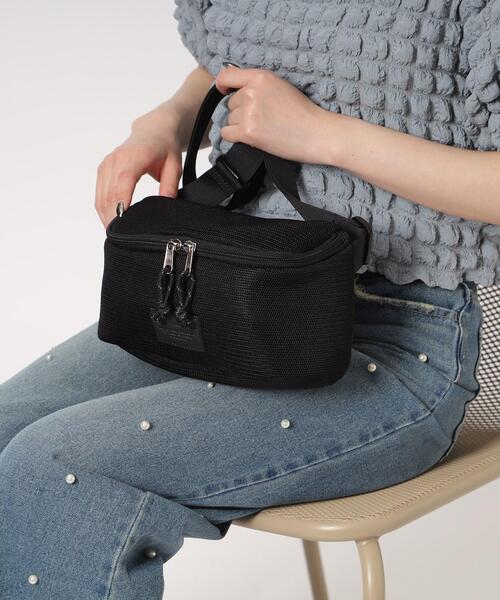 Ober Tashe（オーバータッシェ）の「ホースメッシュボディバッグ（ボディバッグ/ウエストポーチ・レディース・ブラック/グレー/ブラウン系/パープル系・FREE）」の20枚目の写真