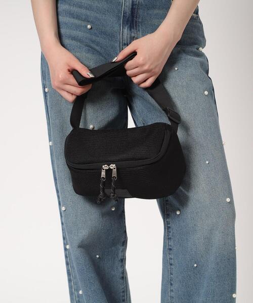 Ober Tashe（オーバータッシェ）の「ホースメッシュボディバッグ（ボディバッグ/ウエストポーチ・レディース・ブラック/グレー/ブラウン系/パープル系・FREE）」の19枚目の写真