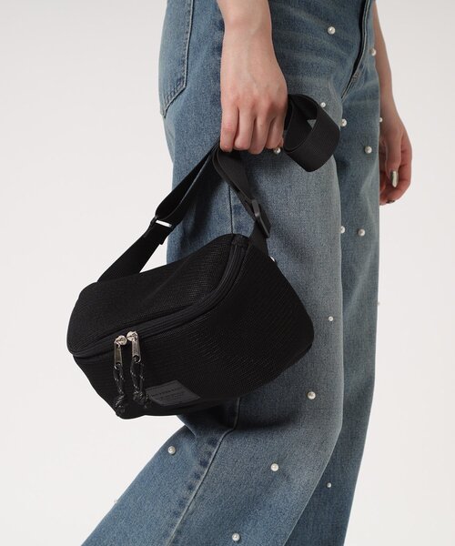 Ober Tashe（オーバータッシェ）の「ホースメッシュボディバッグ（ボディバッグ/ウエストポーチ・レディース・ブラック/グレー/ブラウン系/パープル系・FREE）」の18枚目の写真