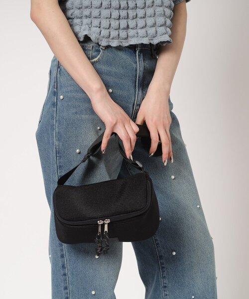 Ober Tashe（オーバータッシェ）の「ホースメッシュボディバッグ（ボディバッグ/ウエストポーチ・レディース・ブラック/グレー/ブラウン系/パープル系・FREE）」の17枚目の写真