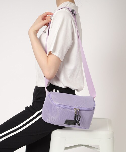 Ober Tashe（オーバータッシェ）の「ホースメッシュボディバッグ（ボディバッグ/ウエストポーチ・レディース・ブラック/グレー/ブラウン系/パープル系・FREE）」の10枚目の写真