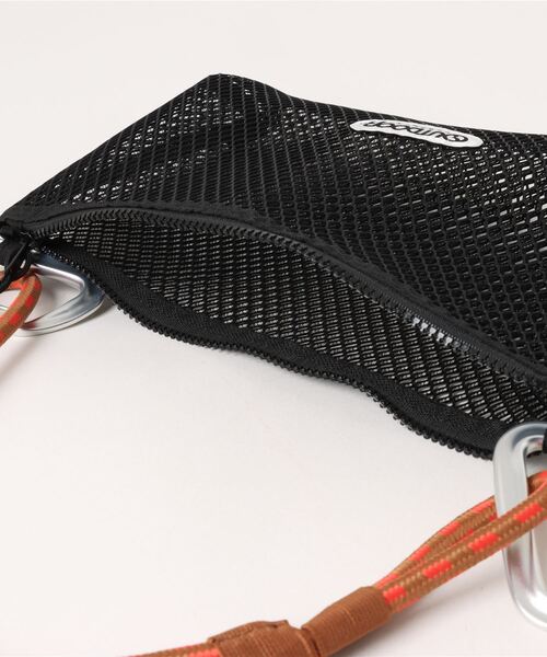 OUTDOOR PRODUCTS（アウトドアプロダクツ）の「【OUTDOOR PRODUCTS for SALON】別注メッシュショルダーバッグ（ショルダーバッグ・レディース・サックスブルー/ブラック・FREE）」の5枚目の写真