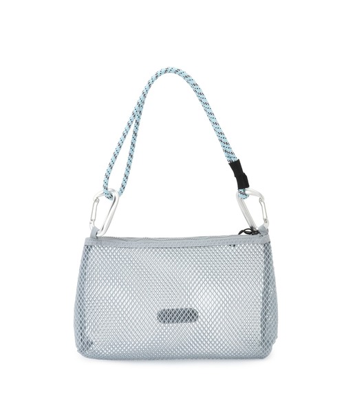 OUTDOOR PRODUCTS（アウトドアプロダクツ）の「【OUTDOOR PRODUCTS for SALON】別注メッシュショルダーバッグ（ショルダーバッグ・レディース・サックスブルー/ブラック・FREE）」の17枚目の写真