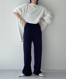 wee9s(EB[NX)daily daily super stretch pleats wide pants / fC[fC[X[p[Xgb`v[cChpc(XEFbgpc)
