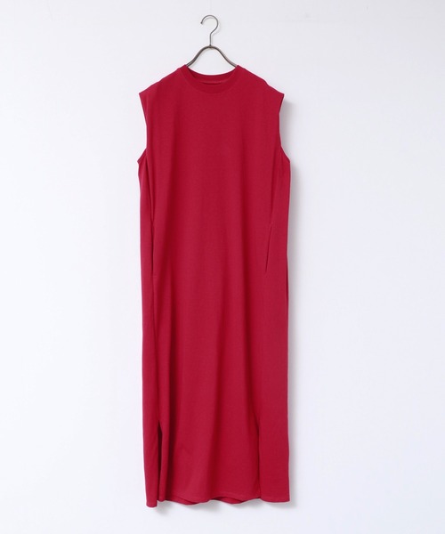 hunch（ハンチ）の「ノースリーブワンピース（ワンピース・レディース・ベージュ/レッド/ブラック・FREE）」の12枚目の写真