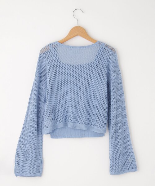 &Bridge(アンドブリッジ)の「◆Ray Cassin(レイカズン) メッシュカーディガン&キャミソールセット(その他トップス・レディース・イエロー・99)」の3枚目の写真