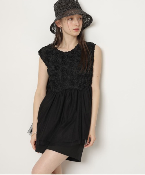 Rirandture リランドチュール 2024AW バルーンペプラムジレ Rirandture リランドチュール 2024AW バルーンペプラムジレ トップス
