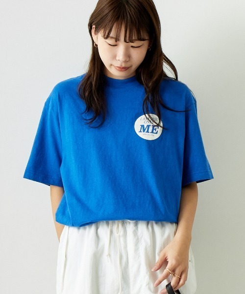 レディース　THE SHINZONE ザ シンゾーン　ME TEE　プリントTシャツ　バックプリント　24MMSCU05 THE SHINZONE シンゾーン プリントTシャツ 