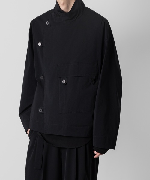 VEIN (ヴェイン)の「CO/NY ストレッチウェザー モーターサイクルジャケット / CO/NY STRETCH WEATHER MOTORCYCLE JACKET(ミリタリージャケット・メンズ・ブラック/ブラウン・2/3/1)」の3枚目の写真