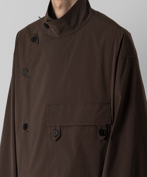 VEIN (ヴェイン)の「CO/NY ストレッチウェザー モーターサイクルジャケット / CO/NY STRETCH WEATHER MOTORCYCLE JACKET(ミリタリージャケット・メンズ・ブラック/ブラウン・2/3/1)」の20枚目の写真