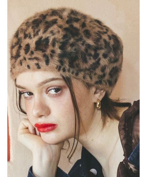 CALNAMUR(カルナムール)の「フワフワベレー(ハンチング/ベレー帽・レディース・その他1・FREE)」の15枚目の写真