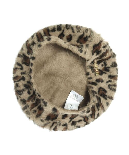 CALNAMUR(カルナムール)の「フワフワベレー(ハンチング/ベレー帽・レディース・その他1・FREE)」の3枚目の写真