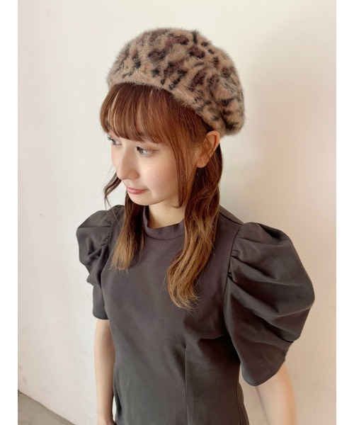 CALNAMUR(カルナムール)の「フワフワベレー(ハンチング/ベレー帽・レディース・その他1・FREE)」の18枚目の写真