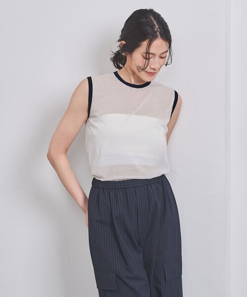 〔値下げ〕UNITED ARROWS ノースリーブニット UNITED ARROWS（ユナイテッドアローズ）の「UBCMD ボトルネック