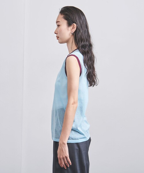 UNITED ARROWS（ユナイテッドアローズ）の「シアー ノースリーブ