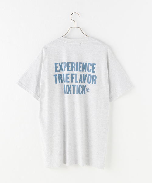 LIXTICK（リックスティック）の「LIXTICK E.T.F Typo TEE（Tシャツ/カットソー・メンズ・ブラック/グレー/ホワイト/ライトグリーン・LARGE）」の6枚目の写真