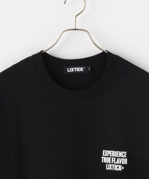 LIXTICK（リックスティック）の「LIXTICK E.T.F Typo TEE（Tシャツ/カットソー・メンズ・ブラック/グレー/ホワイト/ライトグリーン・LARGE）」の9枚目の写真