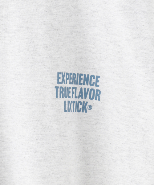LIXTICK（リックスティック）の「LIXTICK E.T.F Typo TEE（Tシャツ/カットソー・メンズ・ブラック/グレー/ホワイト/ライトグリーン・LARGE）」の14枚目の写真
