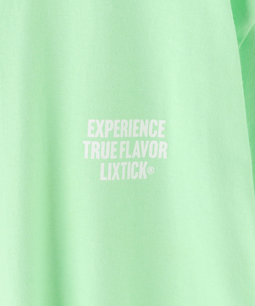LIXTICK（リックスティック）の「LIXTICK E.T.F Typo TEE（Tシャツ/カットソー・メンズ・ブラック/グレー/ホワイト/ライトグリーン・LARGE）」の16枚目の写真