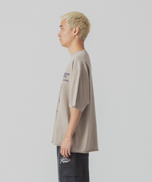 早い者勝ち XLARGE VIBRATION CUT OFF S/S TEE グラフィック◎ セール】VIBRATION CUT OFF S/S TEE（Tシャツ/カットソー