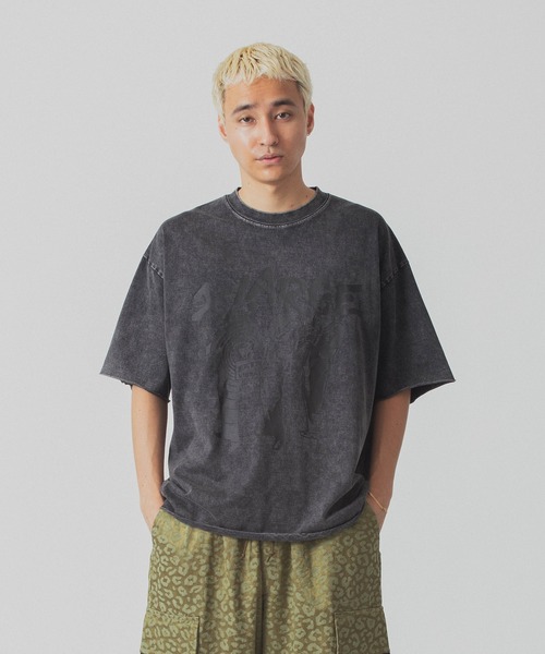 早い者勝ち XLARGE VIBRATION CUT OFF S/S TEE グラフィック◎ セール】VIBRATION CUT OFF S/S TEE（Tシャツ/カットソー