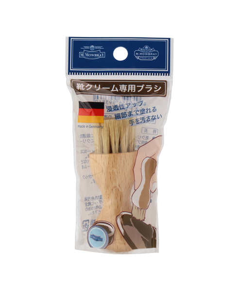 三陽山長(サンヨウヤマチョウ)の「R&D ペネトレイトブラシ(シューケア用品・メンズ・ホワイト・FREE)」の1枚目の写真