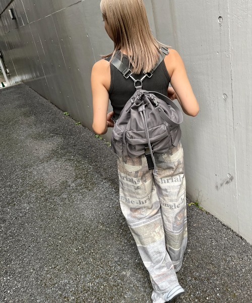 BLONDEY（ブロンディ）の「3WAYナイロンバッグ（ショルダーバッグ・レディース・ブラック/カーキ/チャコールグレー・FREE）」の22枚目の写真