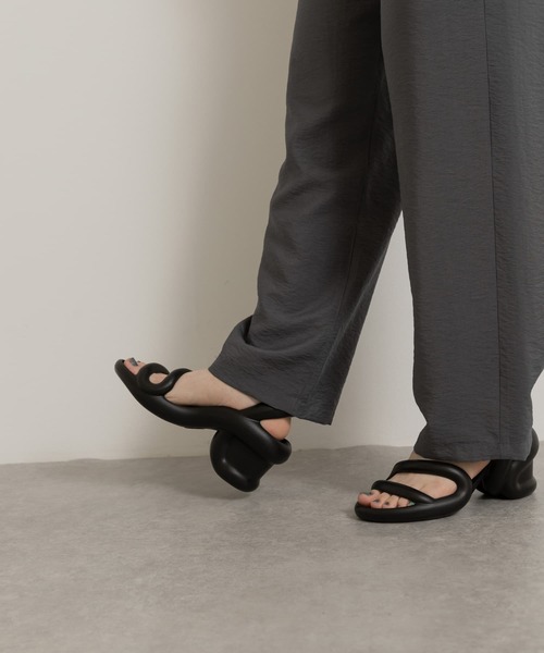 美品 カンペール CAMPER KOBARAH サンダル 38 黒 カンペール CAMPER [カンペール] KOBARAH / サンダル （ブラック