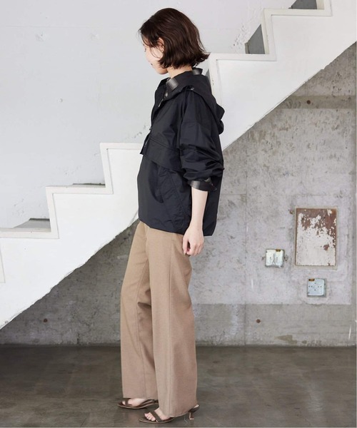 SLOBE IENA アノラックパーカー　 ブラック SLOBE IENA（スローブイエナ）の「《追加2》アノラックパーカー