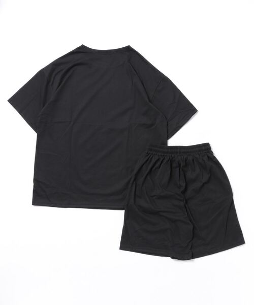 ammy.（エイミードット）の「【 ammy. / エイミードット 】 オーバーサイズ ルーズ 半袖 トップス + パンツ セットアップ ( 上下2点セット ) / ルームウェア（ルームウェア/パジャマ・レディース・ブラック/ブルー/ライトイエロー/ライトグレー/グリーン/チャコールグレー・FREE）」の8枚目の写真