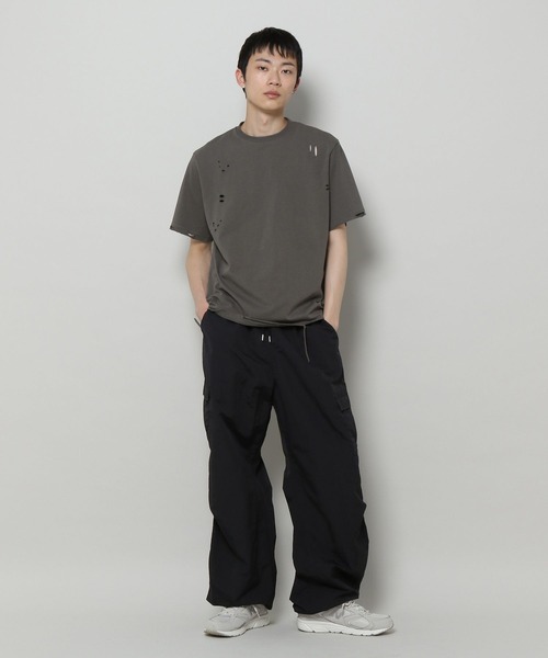 3.3 Field Trip （3.3フィールドトリップ）の「3.3 Field Trip／クラッシュダメージT（Tシャツ/カットソー・メンズ・カーキ/チャコール・FREE）」の18枚目の写真