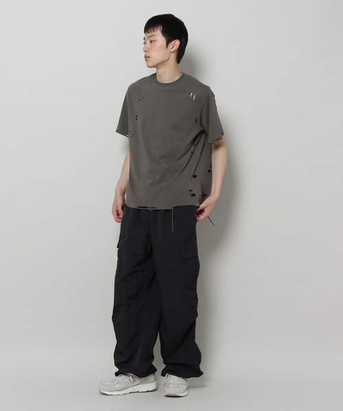 3.3 Field Trip （3.3フィールドトリップ）の「3.3 Field Trip／クラッシュダメージT（Tシャツ/カットソー・メンズ・カーキ/チャコール・FREE）」の17枚目の写真