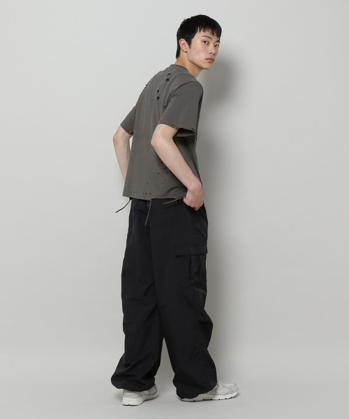 3.3 Field Trip （3.3フィールドトリップ）の「3.3 Field Trip／クラッシュダメージT（Tシャツ/カットソー・メンズ・カーキ/チャコール・FREE）」の16枚目の写真