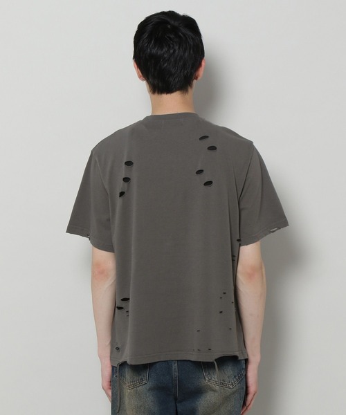 3.3 Field Trip （3.3フィールドトリップ）の「3.3 Field Trip／クラッシュダメージT（Tシャツ/カットソー・メンズ・カーキ/チャコール・FREE）」の9枚目の写真