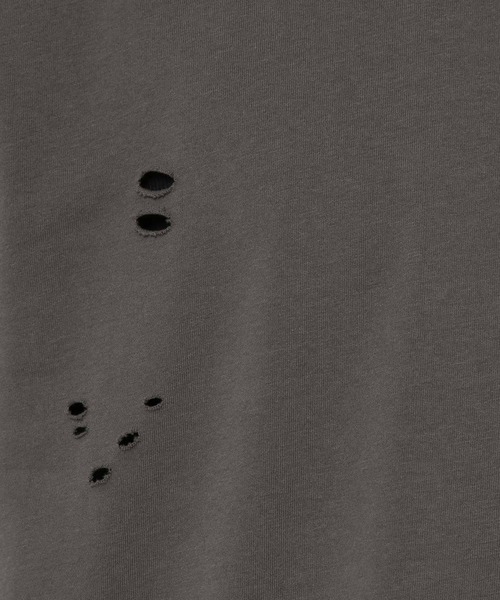 3.3 Field Trip （3.3フィールドトリップ）の「3.3 Field Trip／クラッシュダメージT（Tシャツ/カットソー・メンズ・カーキ/チャコール・FREE）」の4枚目の写真