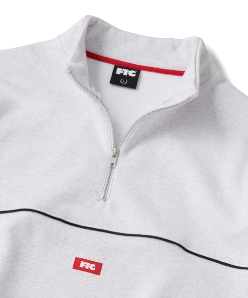 FTC（エフティーシー）の「PIPING HALF ZIP SWEATSHIRT（Tシャツ/カットソー・メンズ・ネイビー/ブラック/アッシュ・LARGE/MEDIUM/X-LARGE/SMALL）」の4枚目の写真