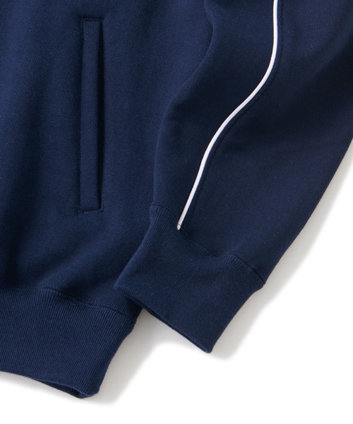FTC（エフティーシー）の「PIPING HALF ZIP SWEATSHIRT（Tシャツ/カットソー・メンズ・ネイビー/ブラック/アッシュ・LARGE/MEDIUM/X-LARGE/SMALL）」の8枚目の写真