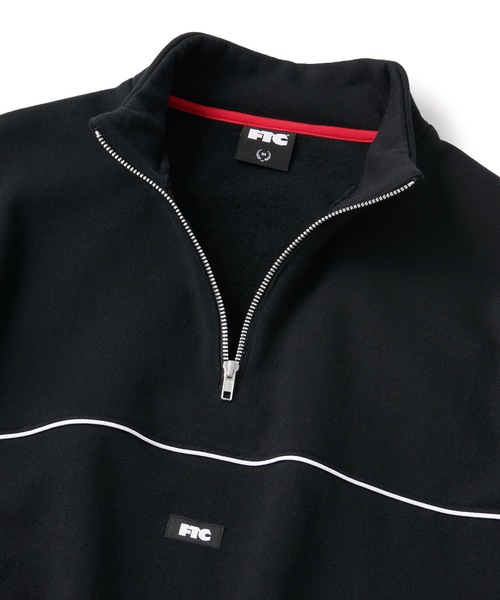 FTC（エフティーシー）の「PIPING HALF ZIP SWEATSHIRT（Tシャツ/カットソー・メンズ・ネイビー/ブラック/アッシュ・LARGE/MEDIUM/X-LARGE/SMALL）」の10枚目の写真