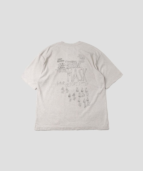 MIHARAYASUHIRO（ミハラヤスヒロ）の「【MIHARAYASUHIRO/ミハラヤスヒロ】DISTRESSED TEE（Tシャツ/カットソー・メンズ・ホワイト/ブラック・44/46/48）」の3枚目の写真