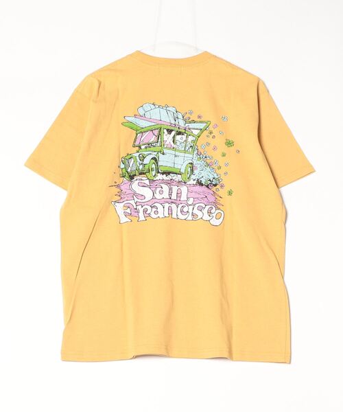 ムラサキスポーツ（ムラサキスポーツ）の「SAN LA SAN/サンラサン  SLTｼｬﾂ【ｸﾙﾏ】 MOSL24SM004（Tシャツ/カットソー・メンズ・チャコール/キャメル/ホワイト・L/M）」の13枚目の写真