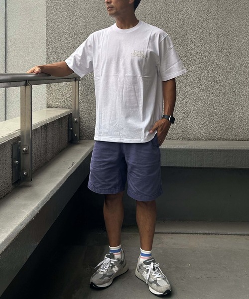 ムラサキスポーツ（ムラサキスポーツ）の「SAN LA SAN/サンラサン  SLTｼｬﾂ【ｸﾙﾏ】 MOSL24SM004（Tシャツ/カットソー・メンズ・チャコール/キャメル/ホワイト・L/M）」の19枚目の写真