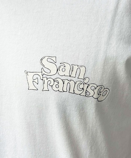 ムラサキスポーツ（ムラサキスポーツ）の「SAN LA SAN/サンラサン  SLTｼｬﾂ【ｸﾙﾏ】 MOSL24SM004（Tシャツ/カットソー・メンズ・チャコール/キャメル/ホワイト・L/M）」の16枚目の写真