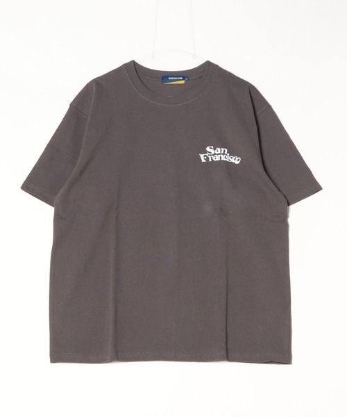 ムラサキスポーツ（ムラサキスポーツ）の「SAN LA SAN/サンラサン  SLTｼｬﾂ【ｸﾙﾏ】 MOSL24SM004（Tシャツ/カットソー・メンズ・チャコール/キャメル/ホワイト・L/M）」の22枚目の写真