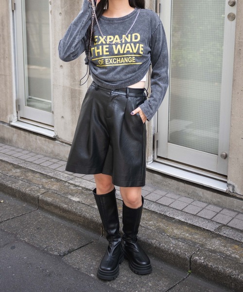 WEGO(ウィゴー)の「WEGO/ヴィンテージウォッシュドロストロンT(Tシャツ/カットソー・レディース・スミクロ/ライトグレー・FREE)」の16枚目の写真