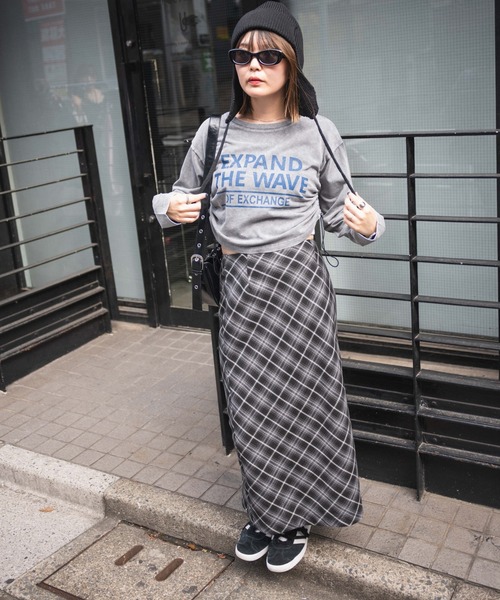 WEGO(ウィゴー)の「WEGO/ヴィンテージウォッシュドロストロンT(Tシャツ/カットソー・レディース・スミクロ/ライトグレー・FREE)」の9枚目の写真