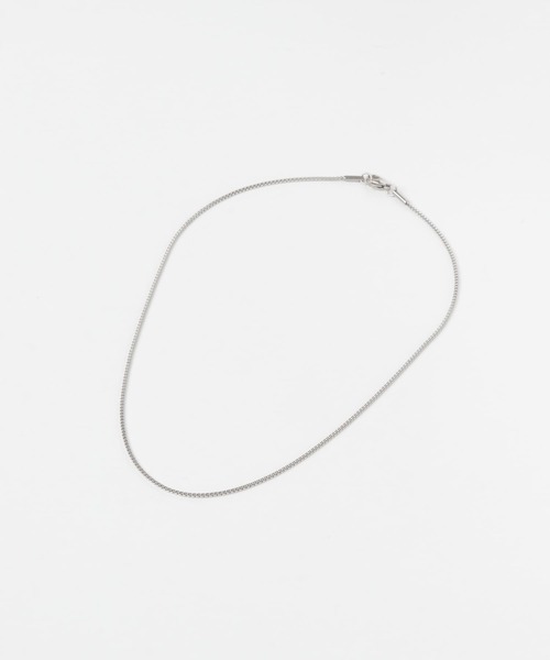 SMELLY（スメリー）の「ステンレスボックスチェーンネックレス（ネックレス・レディース・シルバー・-）」の5枚目の写真
